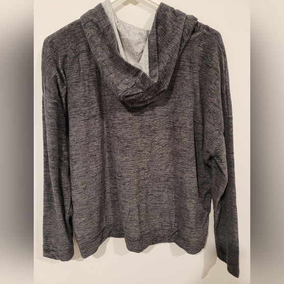 RAE DUNN Sweat Shirt Hoodie for Women| Gray Color| M Size| NWT - Picture 2 of 5